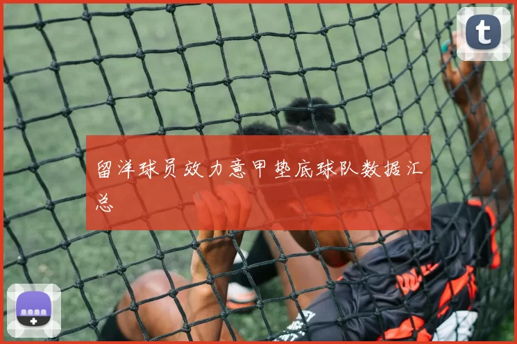 留洋球员效力意甲垫底球队数据汇总