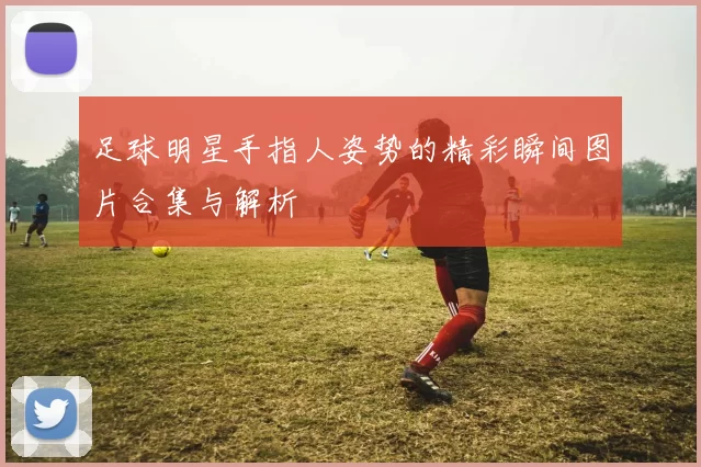 足球明星手指人姿势的精彩瞬间图片合集与解析