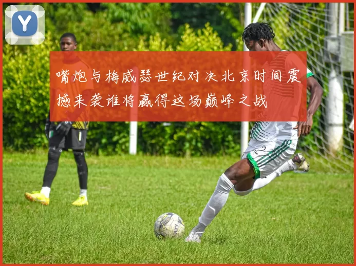嘴炮与梅威瑟世纪对决北京时间震撼来袭谁将赢得这场巅峰之战